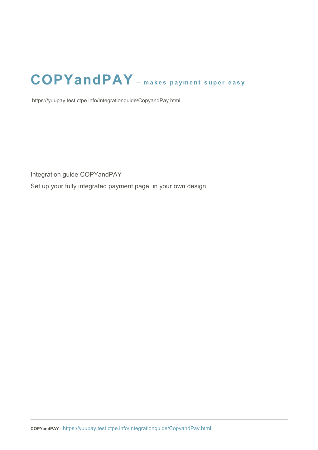 Copyandpay Makes Payment Super Easy