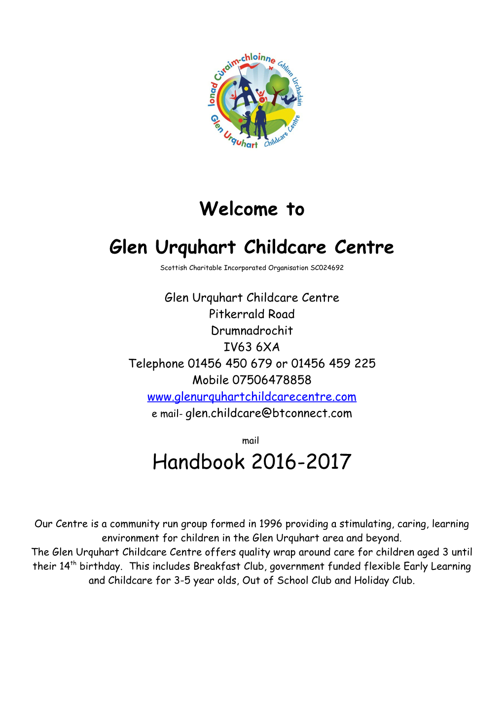 Glen Urquhart Childcare Centre