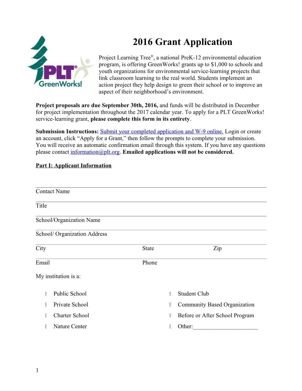Project Learning Tree , a National Prek-12 Environmental Education Program,Is