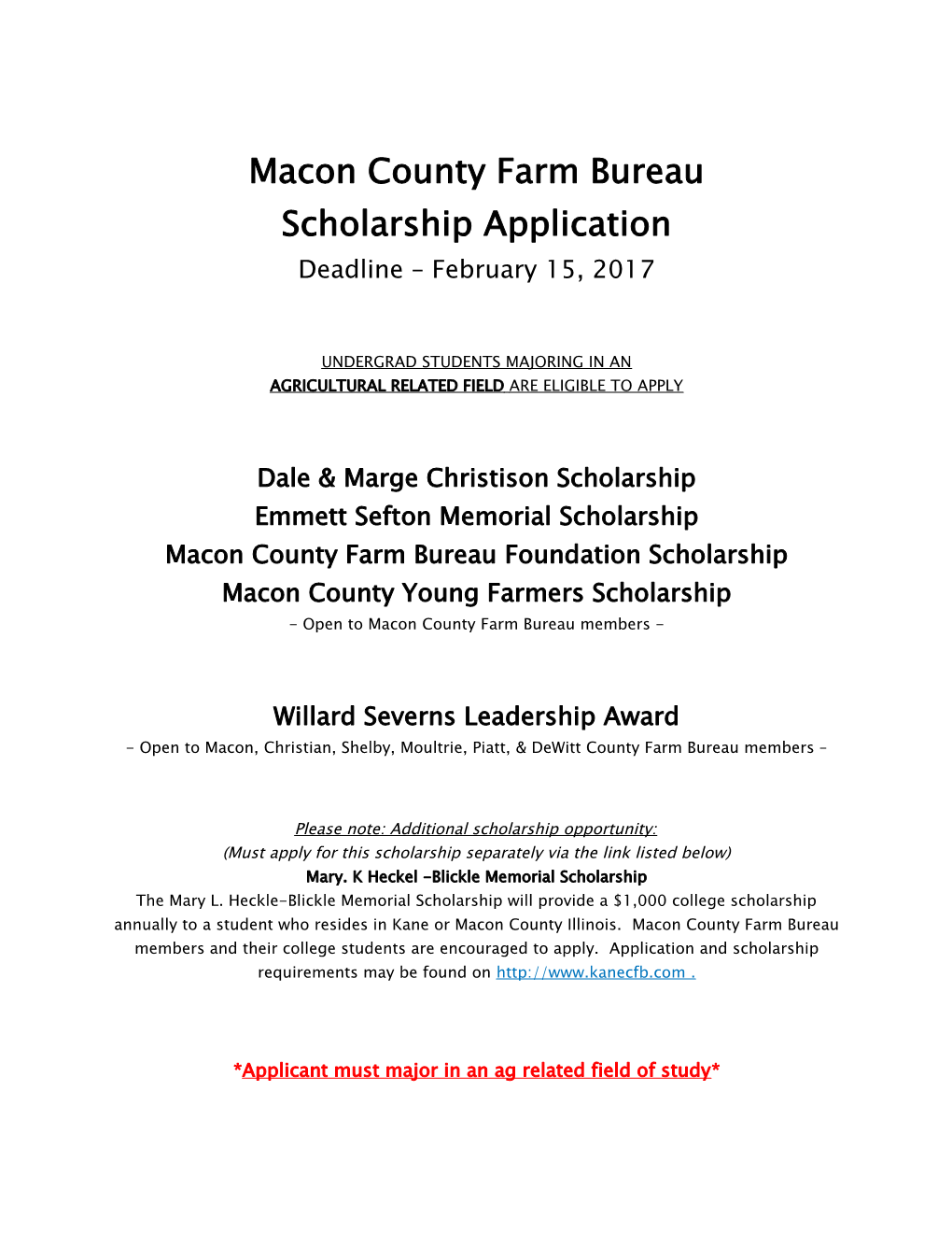 Macon County Farm Bureau