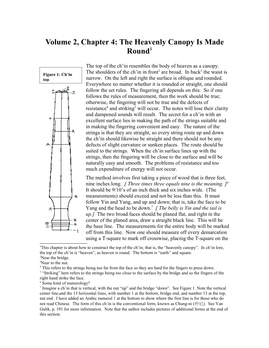 Vol 2, Chapter 4: the Heavenly Canopy Is Made Round