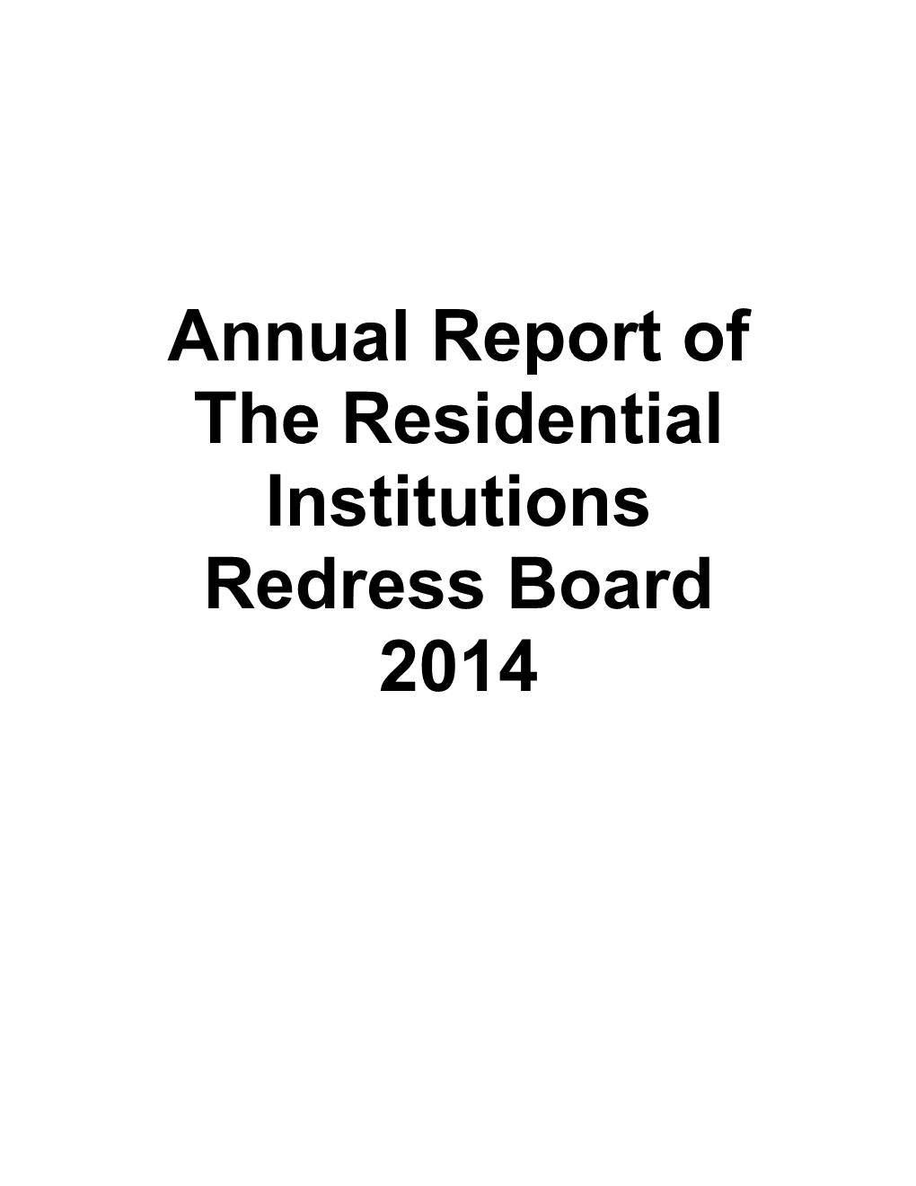 RIRB Annual Report