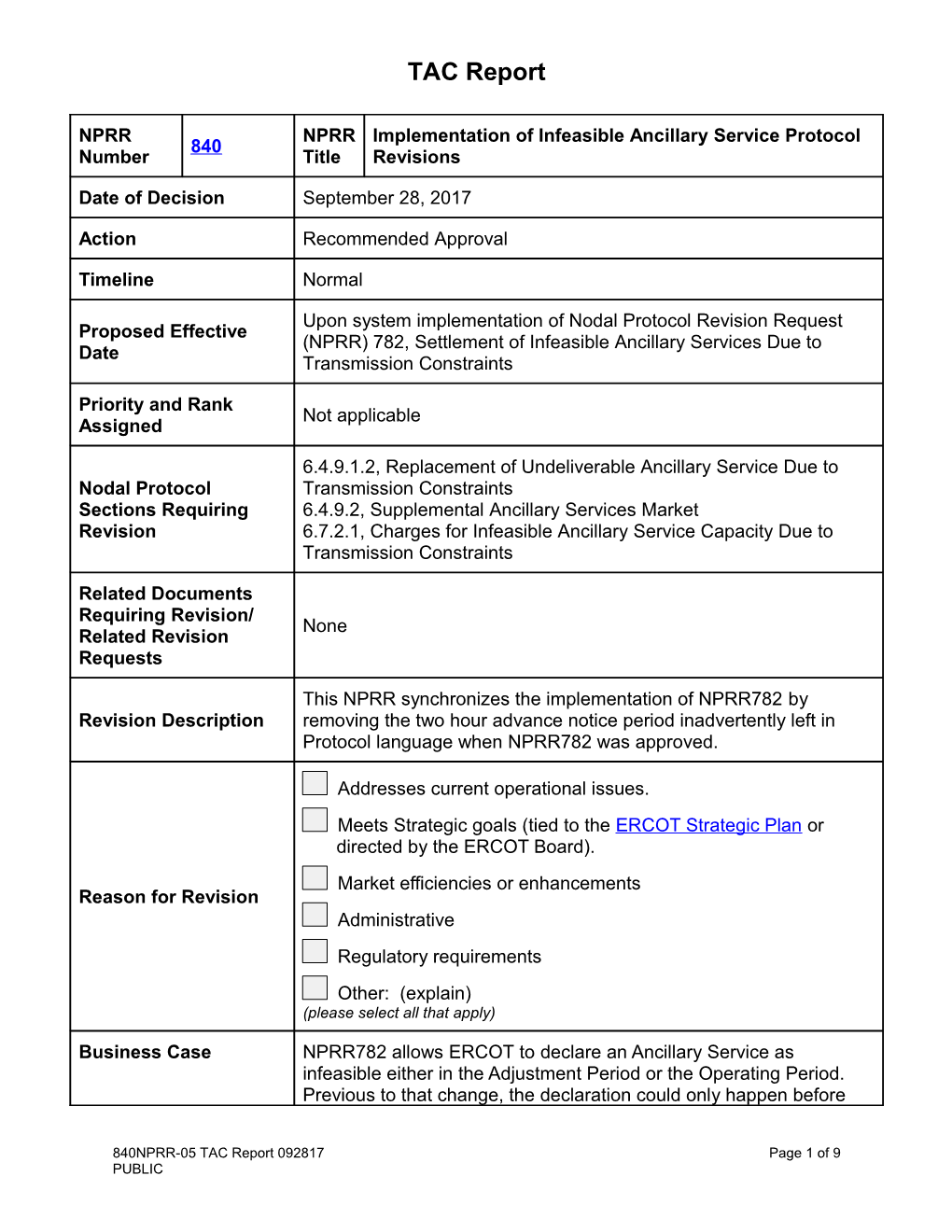 6.4.9.1.2Replacement of Undeliverable Ancillary Service Due to Transmission Constraints