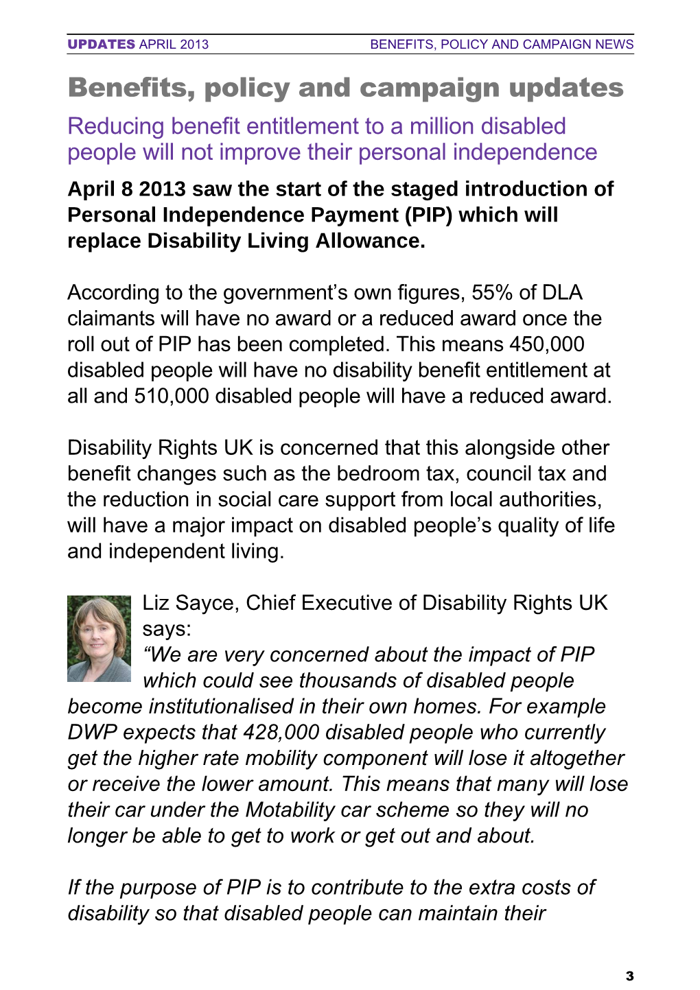 Disability Rights Uk