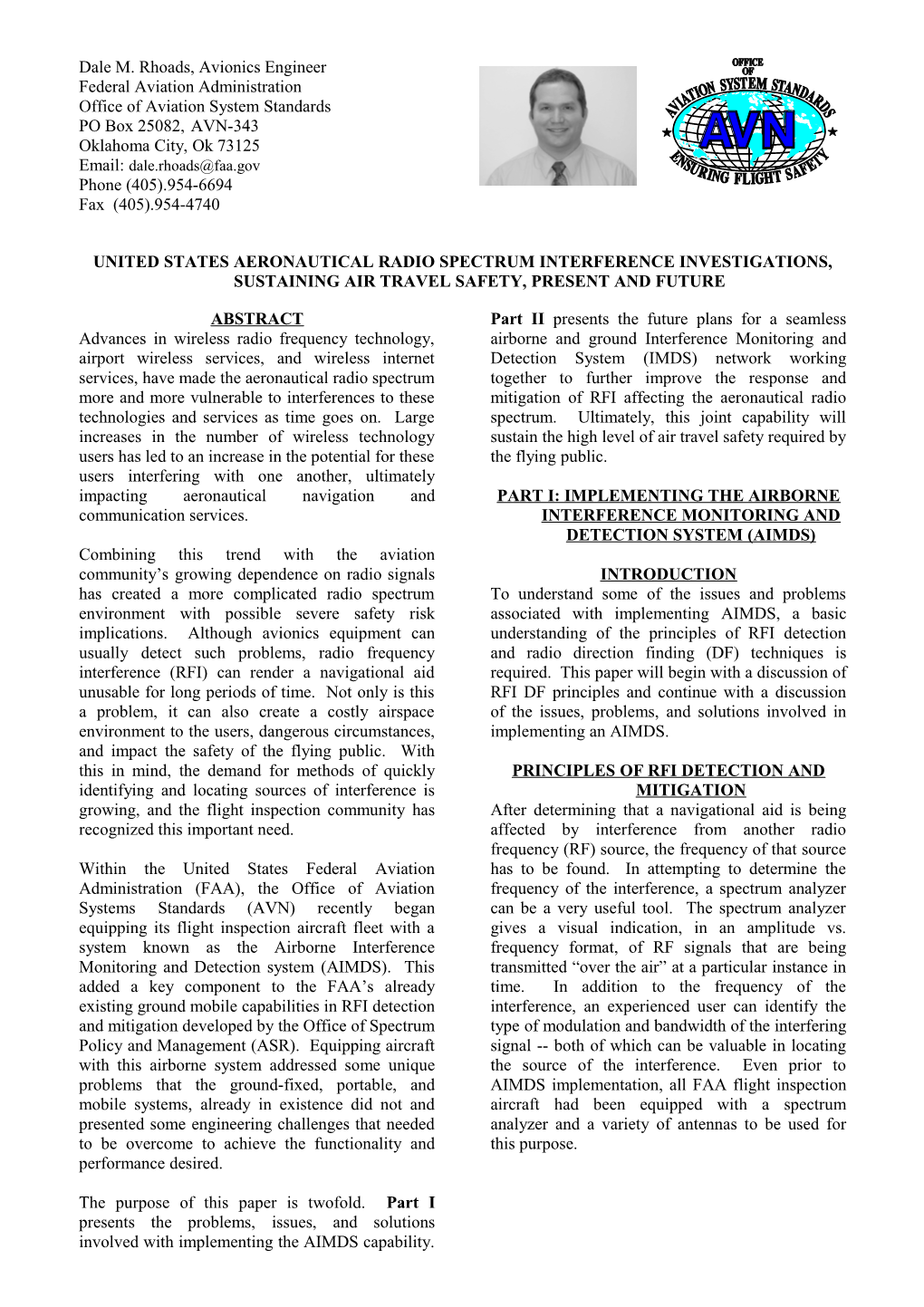 Technics and Implementation for GPS Flight Inspection