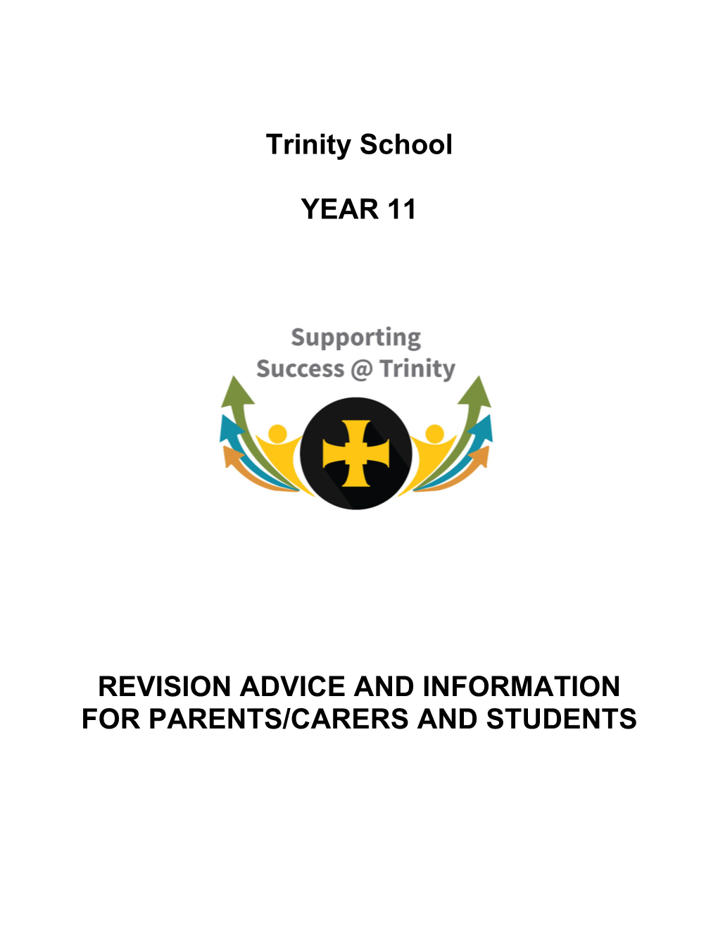 Revision Advice and Information for Parents/Carers and Students