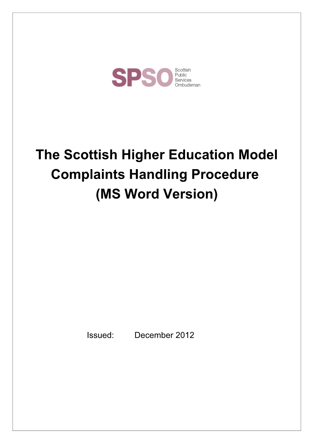 The-Higher-Education-Model-Complaints-Handling-Procedure-Word-Final - Version