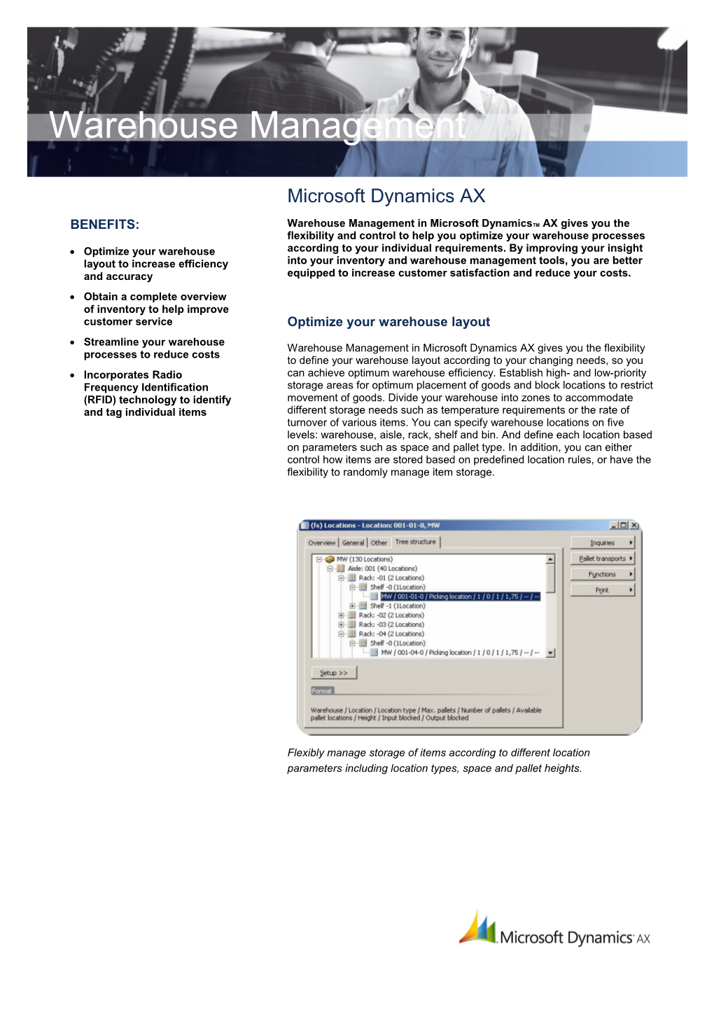 Warehouse Management in Microsoft Dynamics AX