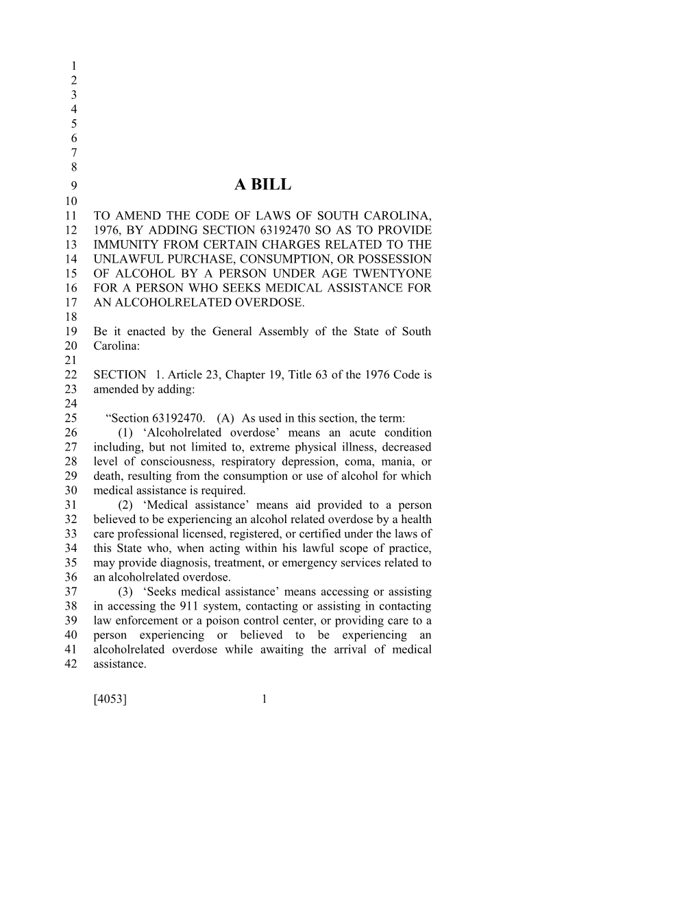 2015-2016 Bill 4053 Text of Previous Version (Apr. 23, 2015) - South Carolina Legislature Online