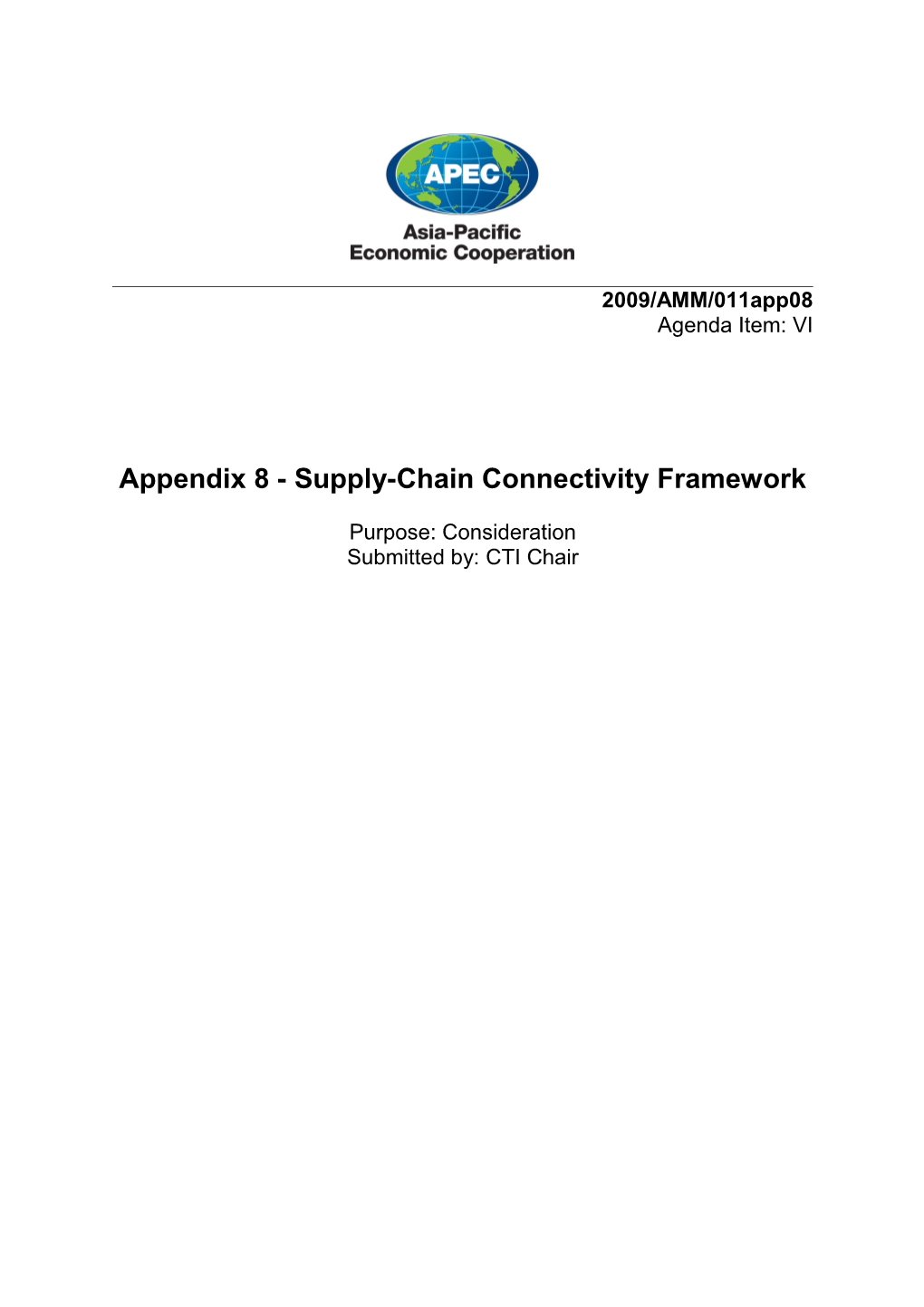 Supply-Chain Connectivity Framework