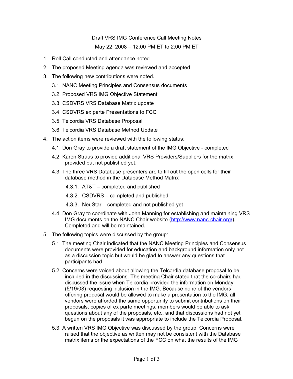 Pani Conference Call - September 14, 2005 at 1 PM ET for 2 Hours