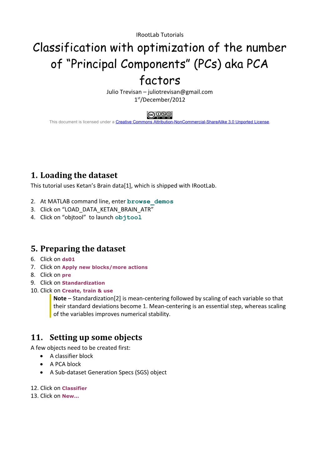 Iroot Series of Tutorials