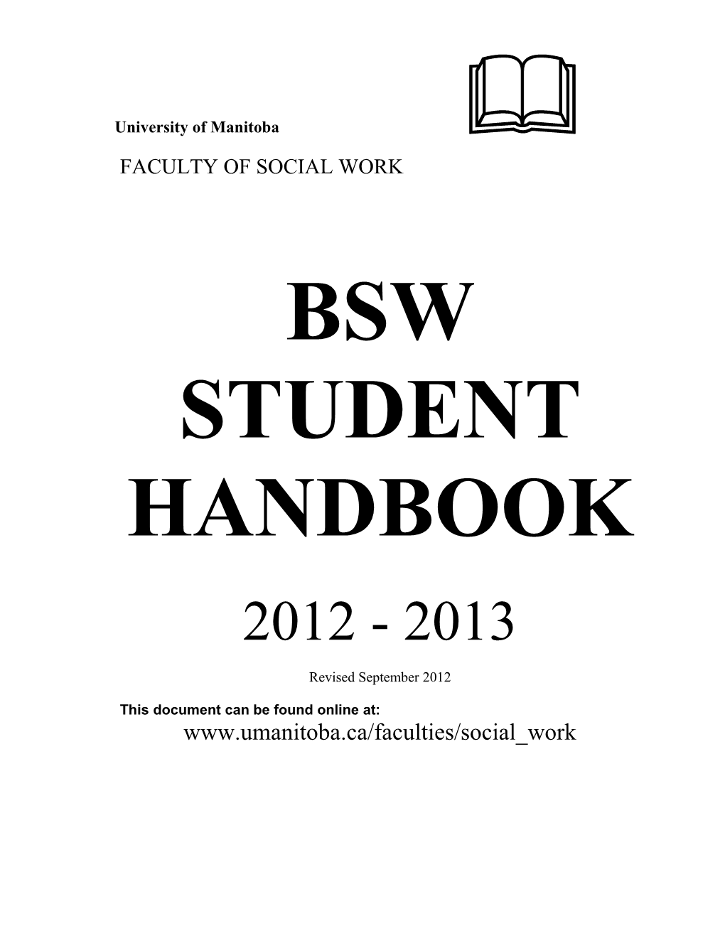 Faculty of Social Work Mission Statement