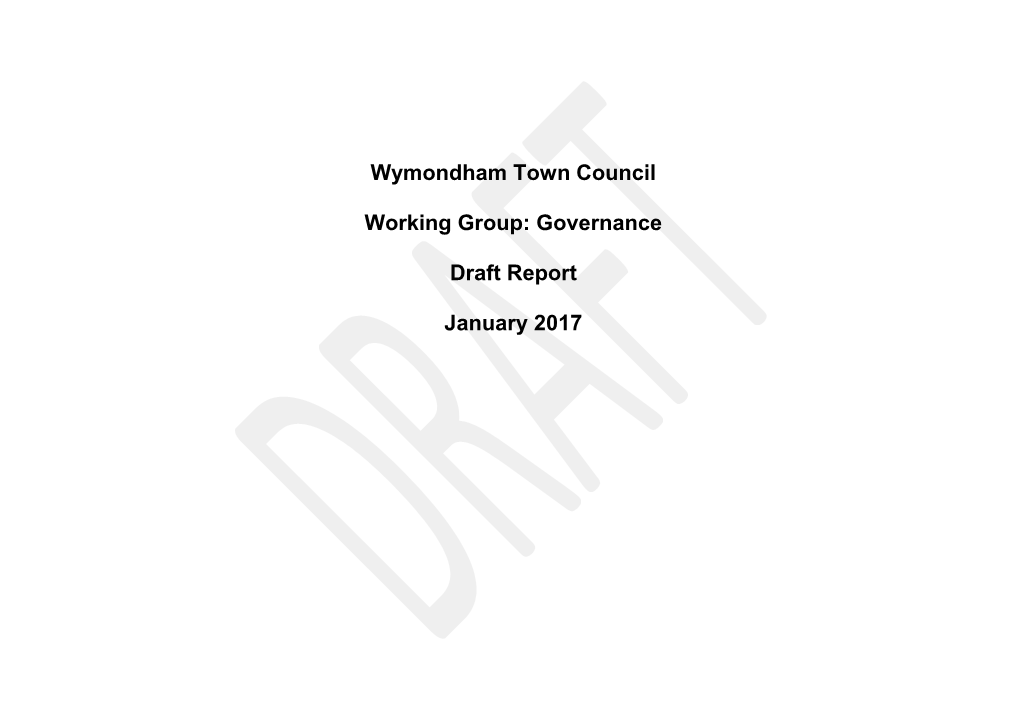 Wymondham Town Council