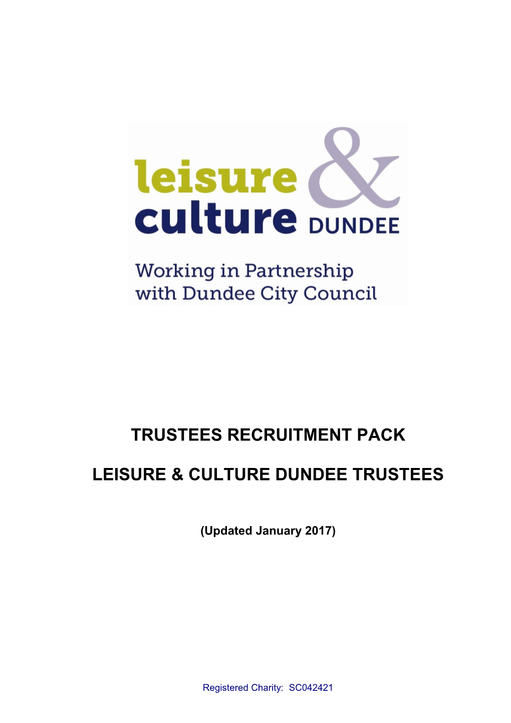 Leisure & Culture Dundee Trustees