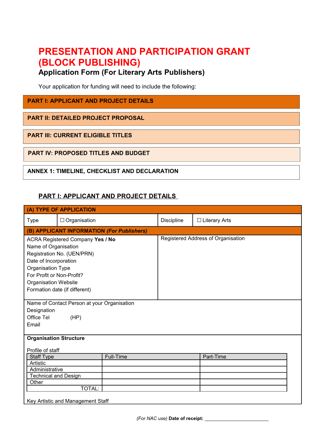 Presentation and Participation Grant(Block Publishing)