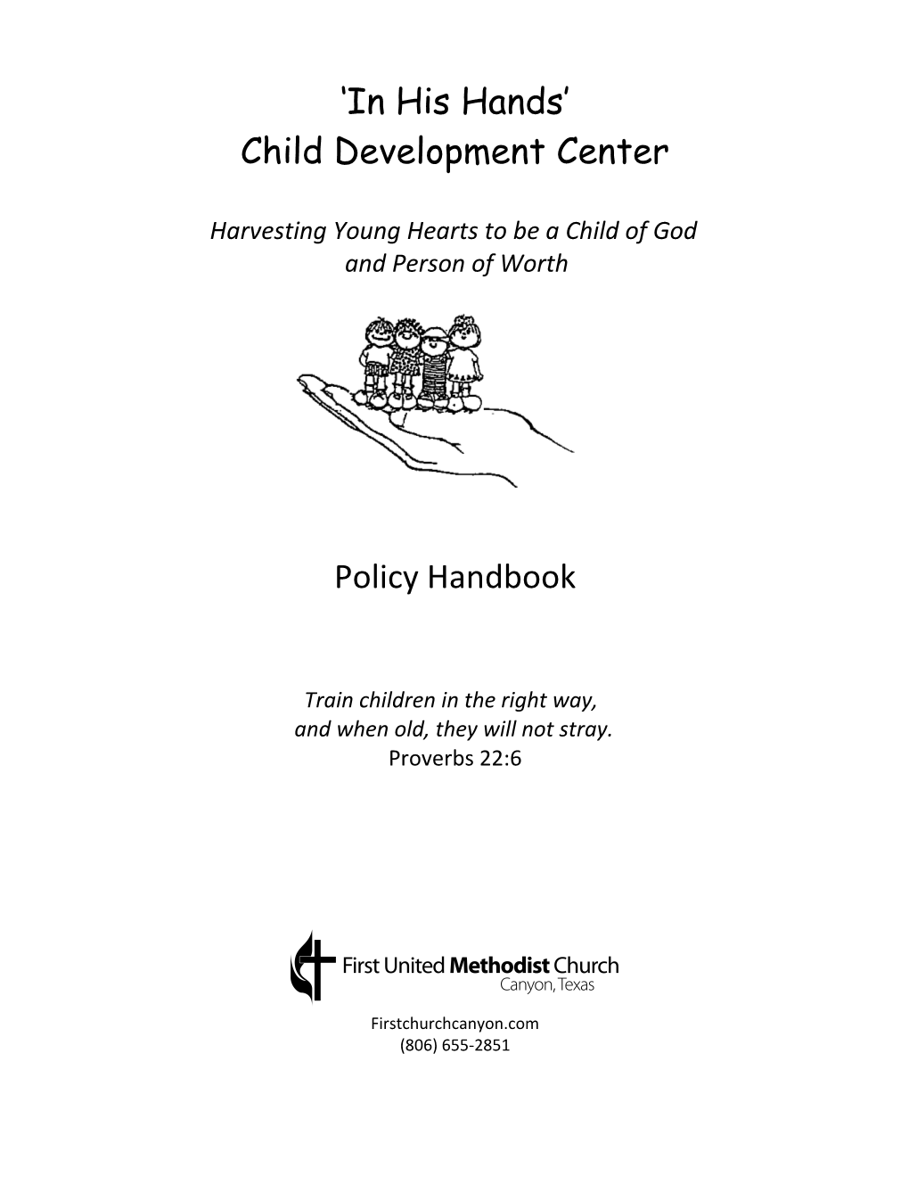 'In His Hands' Child Development Center
