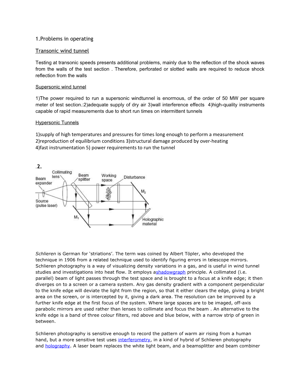 1.Problems in Operating