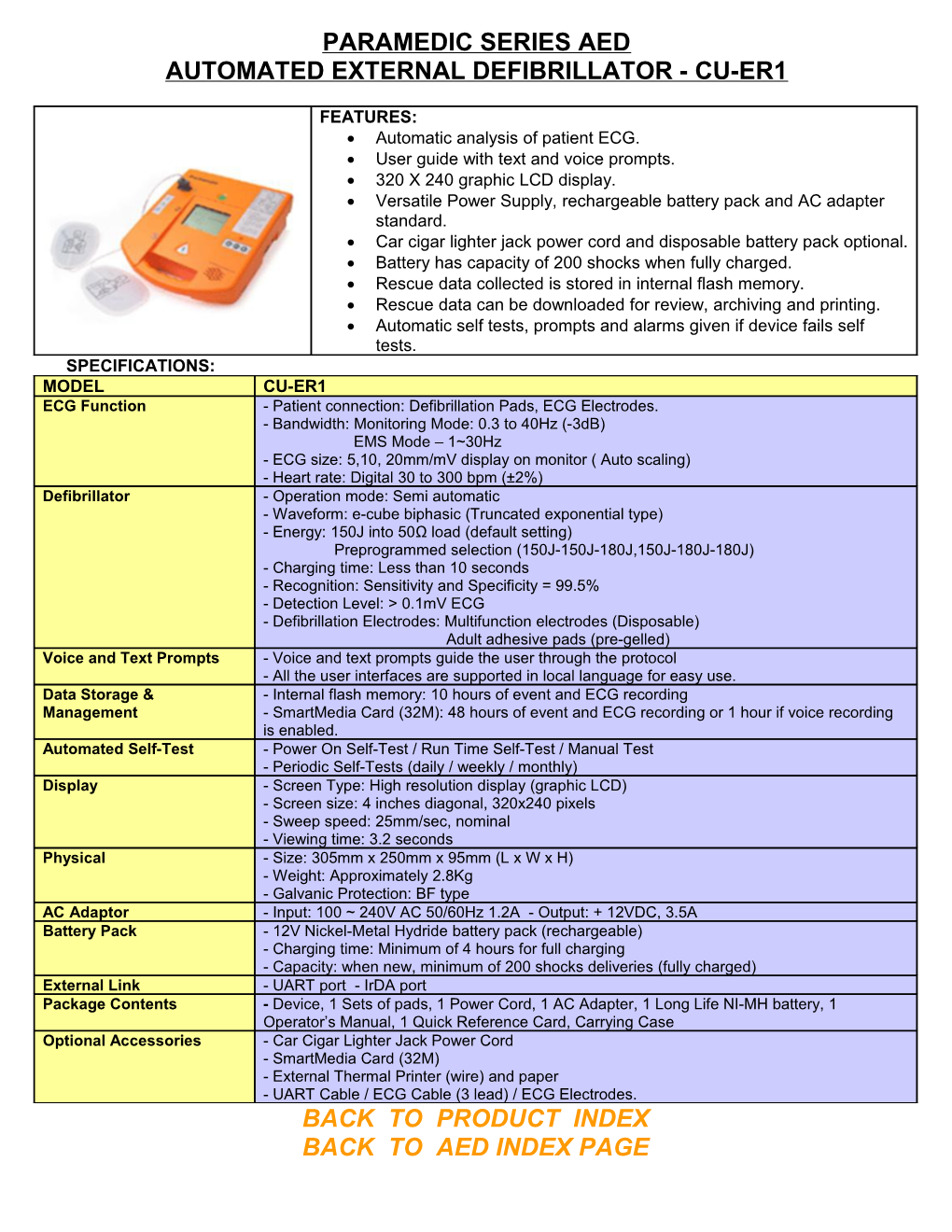 Paramedic Series Aed