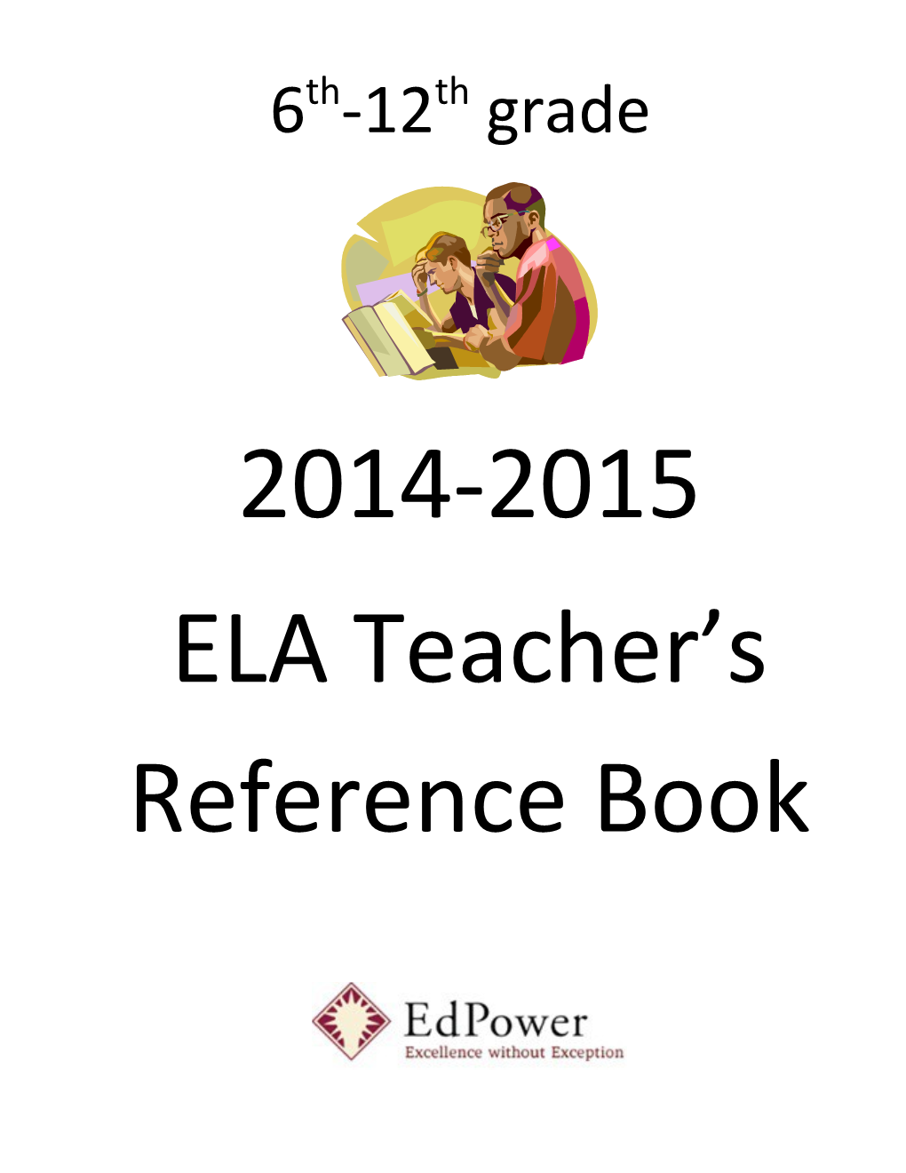 ELA Teacher S Reference Book
