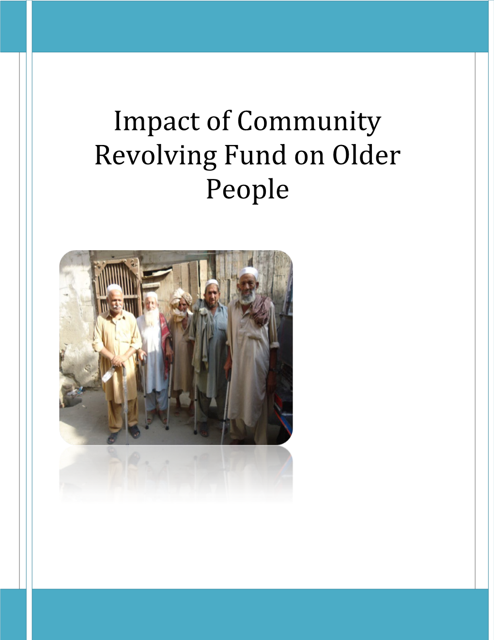 Impact of Community Revolving Fund on Older People