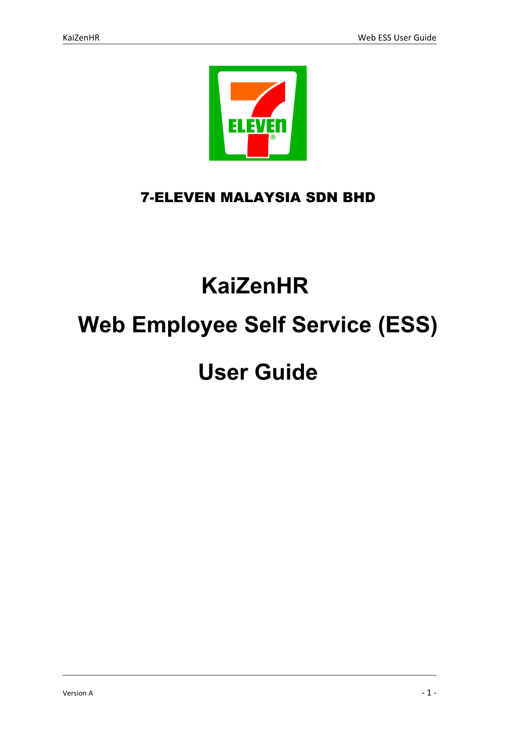 7-Eleven Malaysia Sdn Bhd