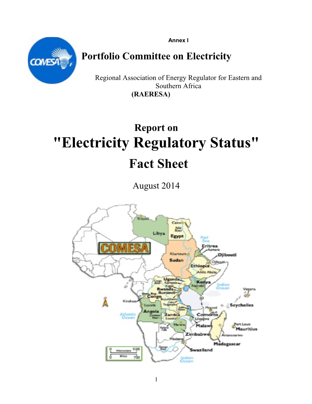 Portfolio Committee on Electricity