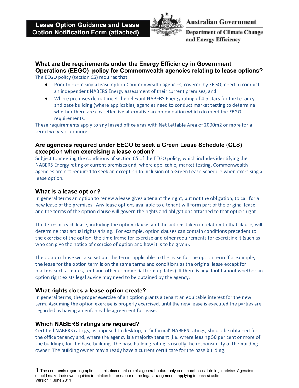 Green Lease Schedule (GLS) Exception Request Form