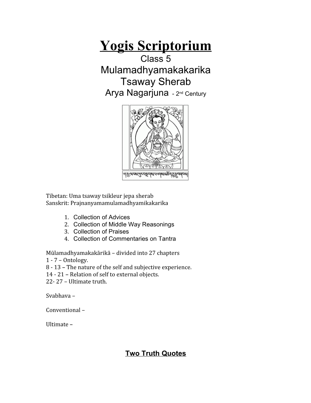 Yogis Scriptorium