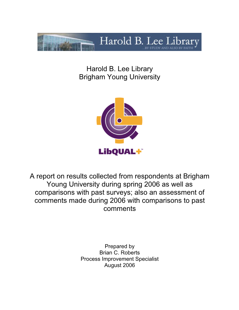 Harold B. Lee Library