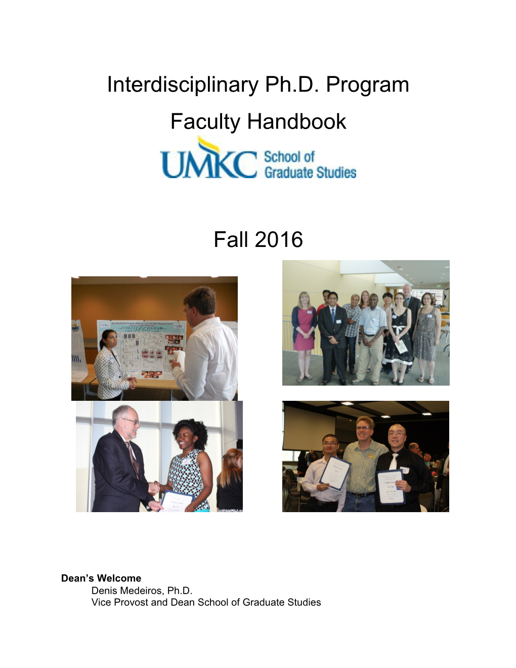 Interdisciplinary Ph.D. Program