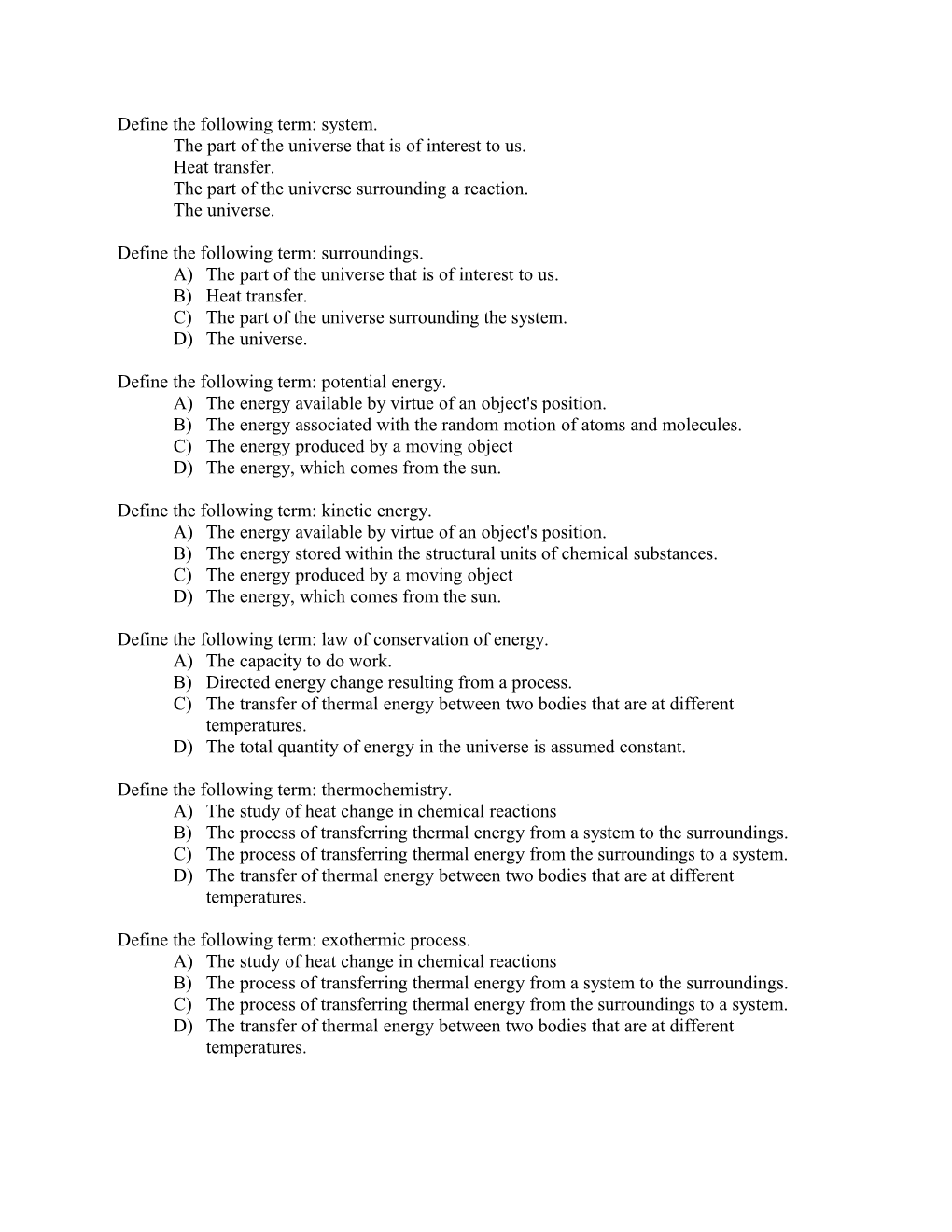 Which One of the Following Is an Endothermic Process?