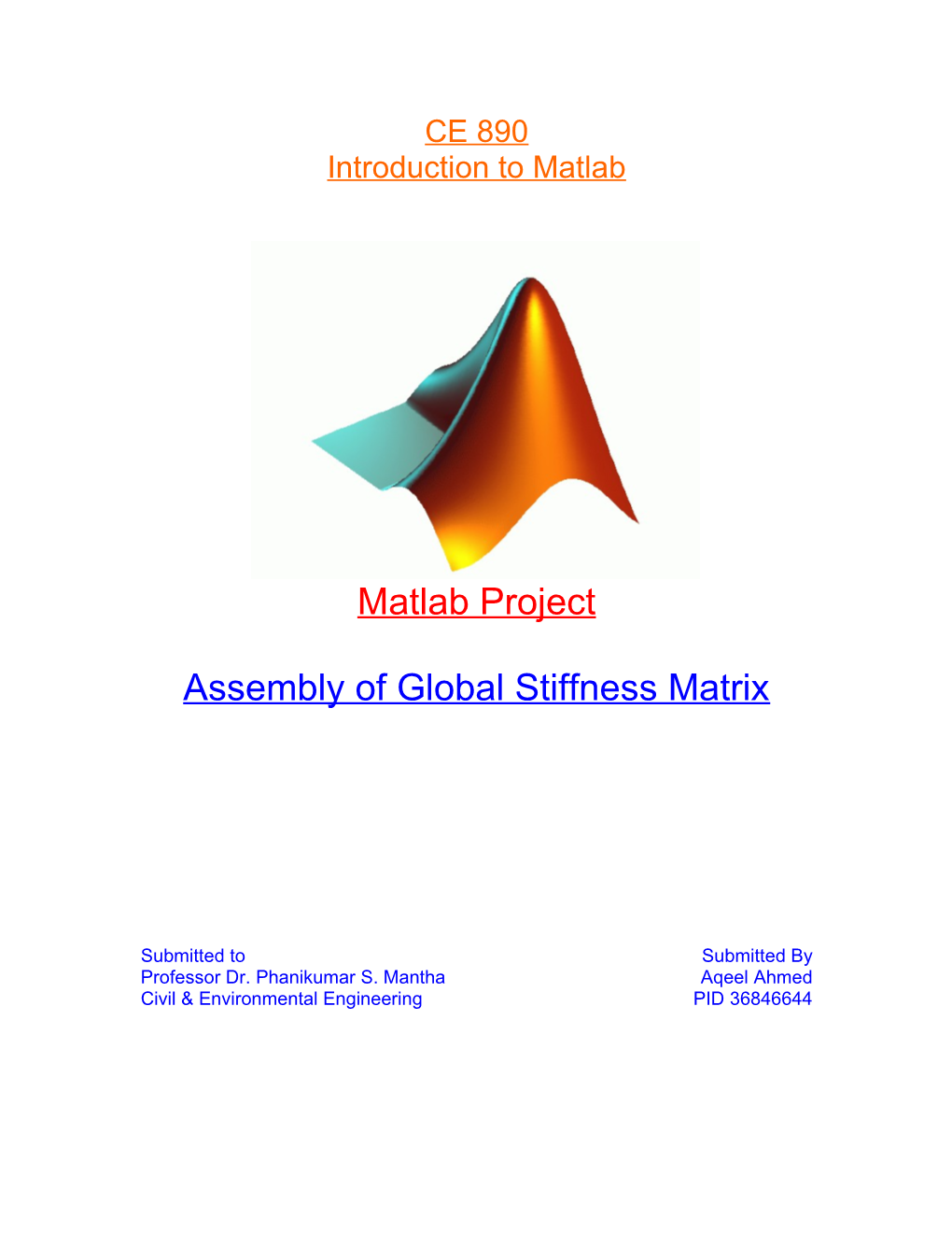 Assembling the Global Stiffness Matrix for Spring Elements