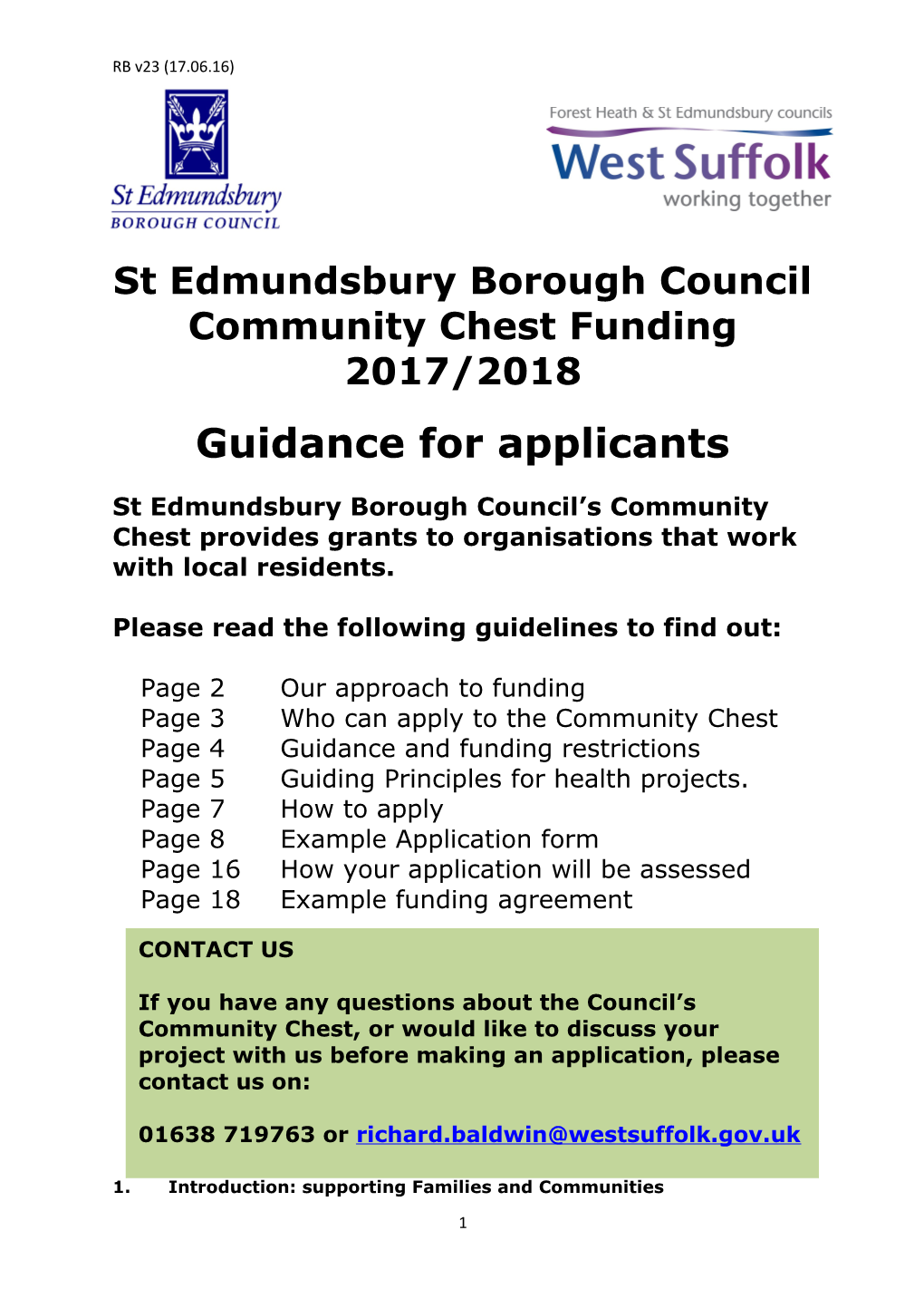 St Edmundsbury Borough Council