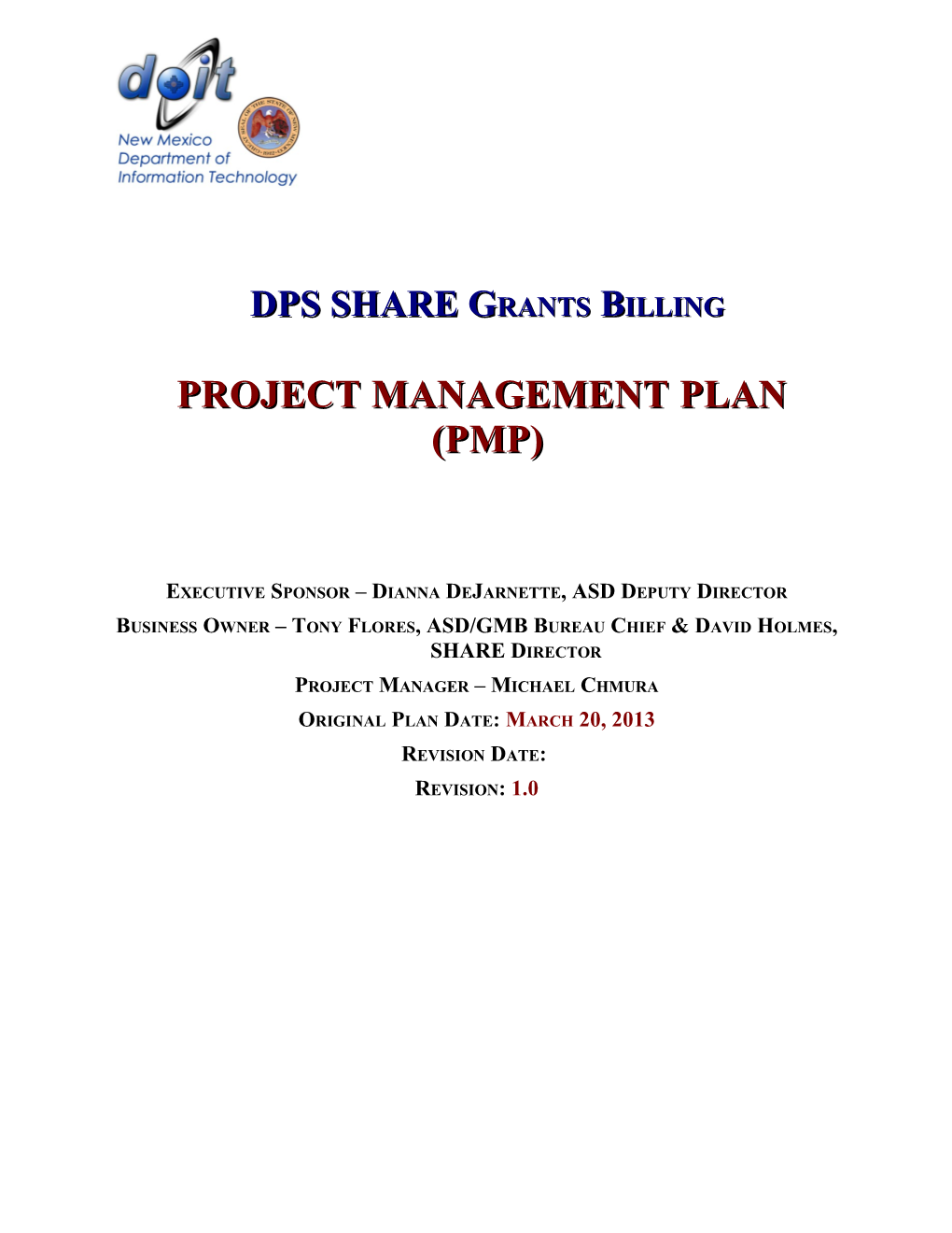DPS SHARE Grants Billing