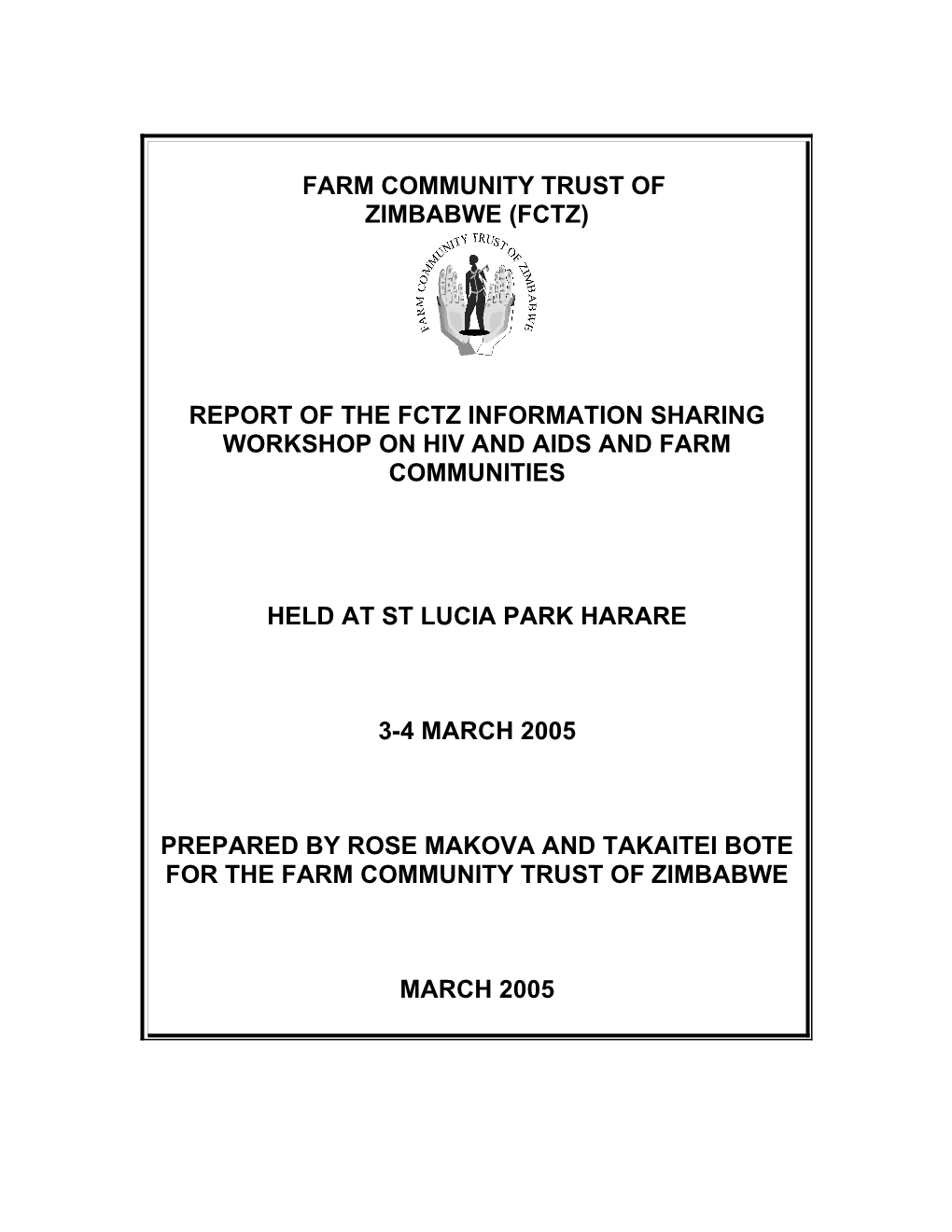 Farm Community Trust Of