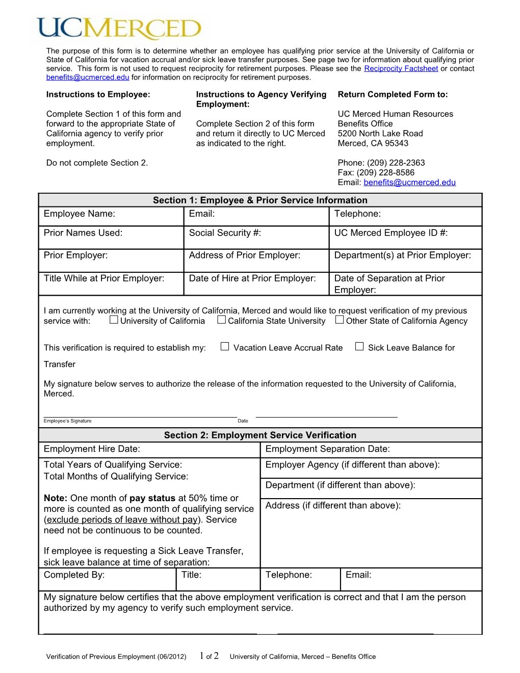 Qualifying Service for Vacation Accrual