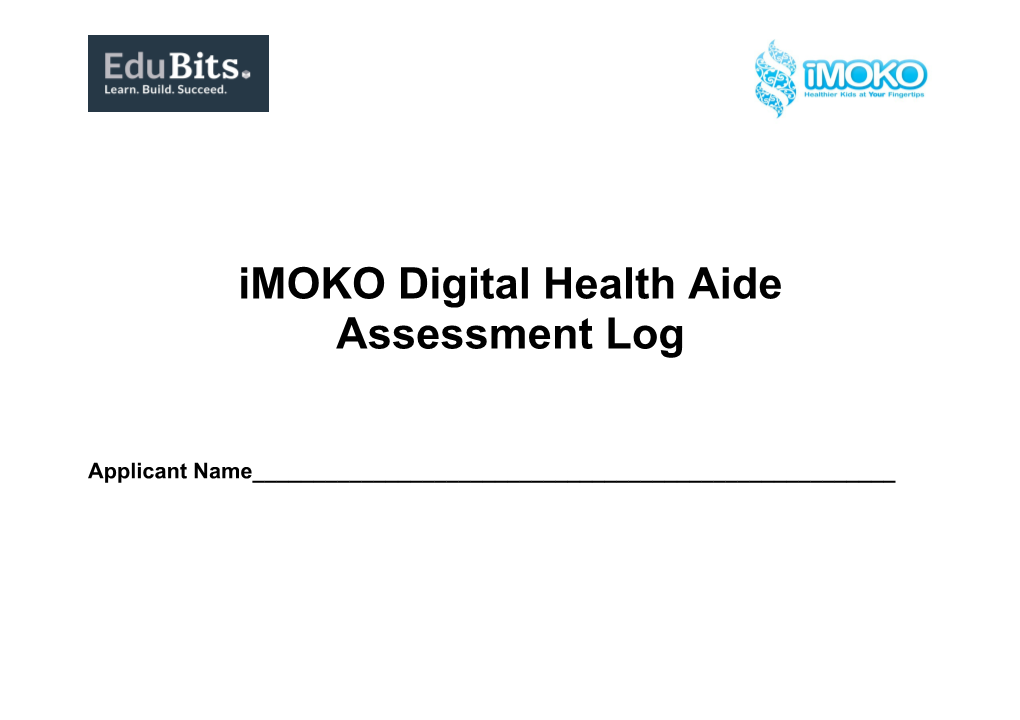 Imoko Digital Health Aide