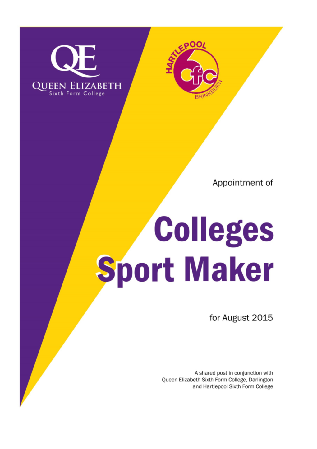 Colleges Sport Maker
