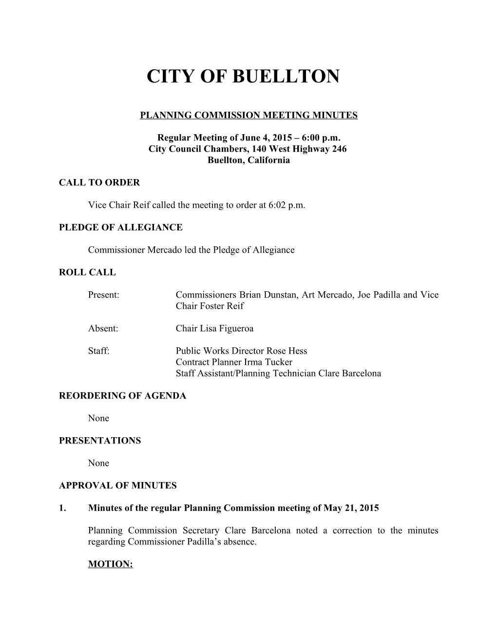 City of Buellton