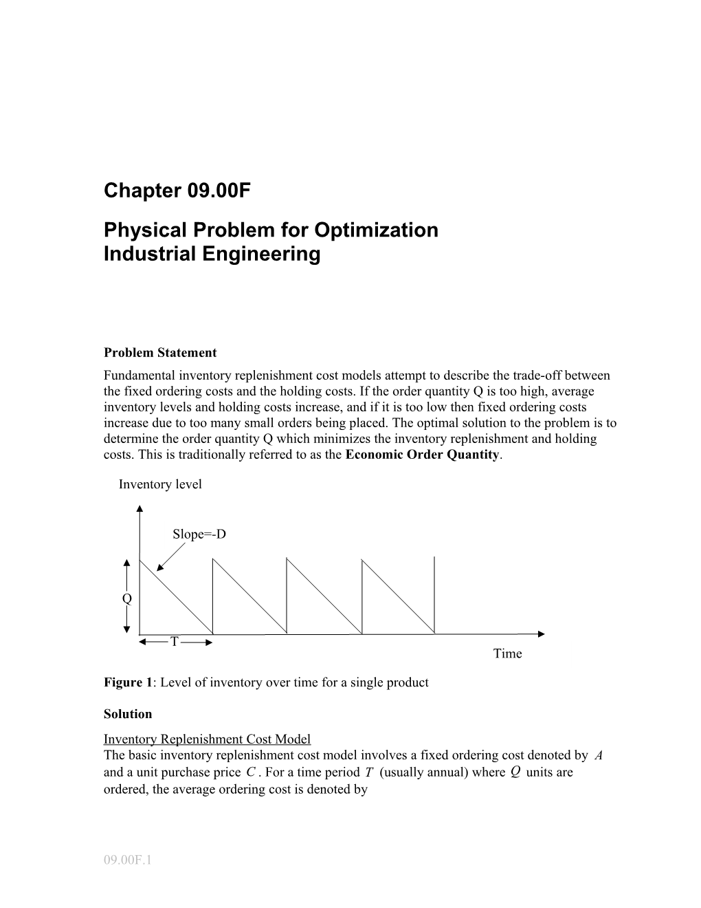 Physical Problem for Nonlinear Equations:General Engineering