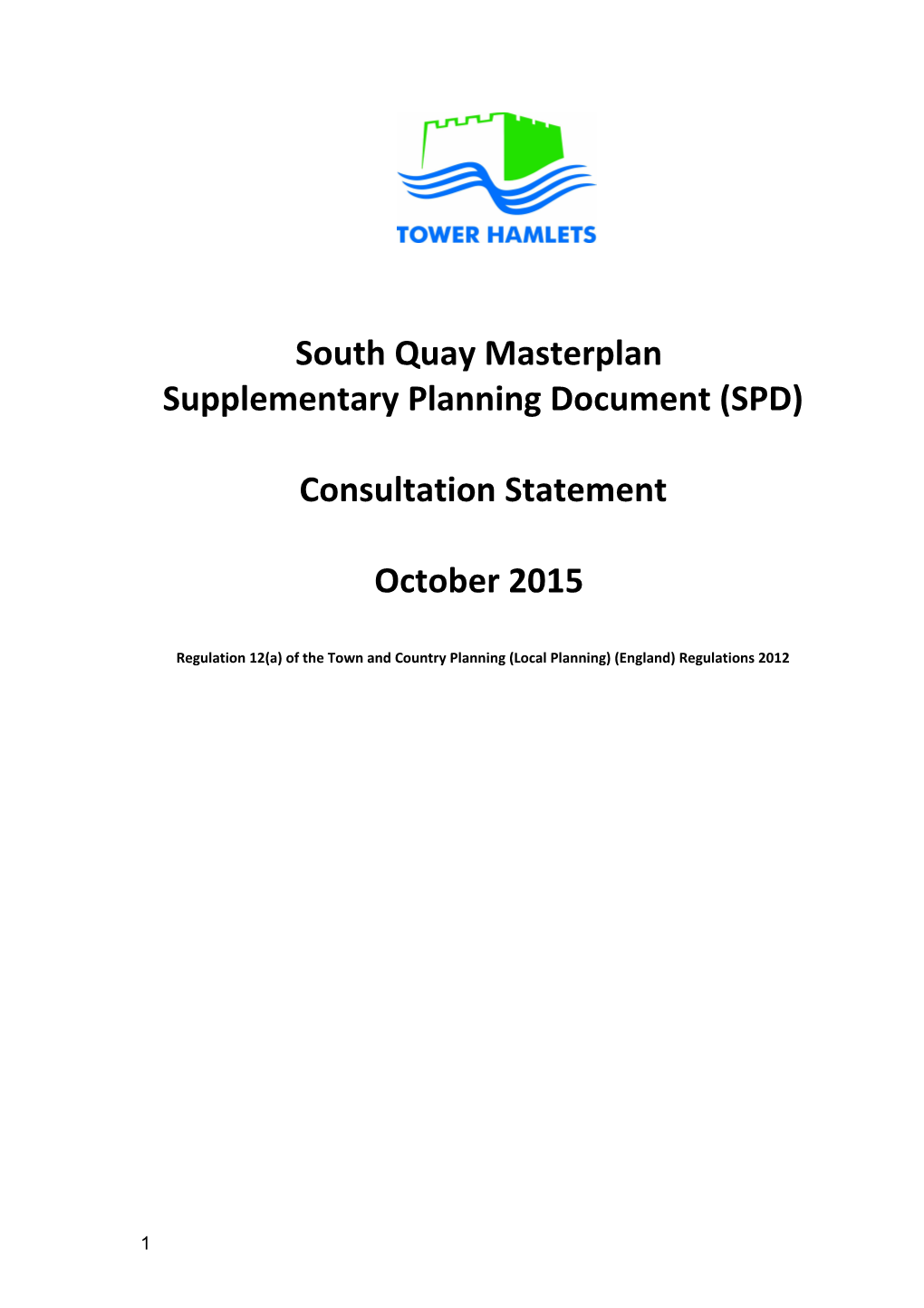 Supplementary Planning Document (SPD)