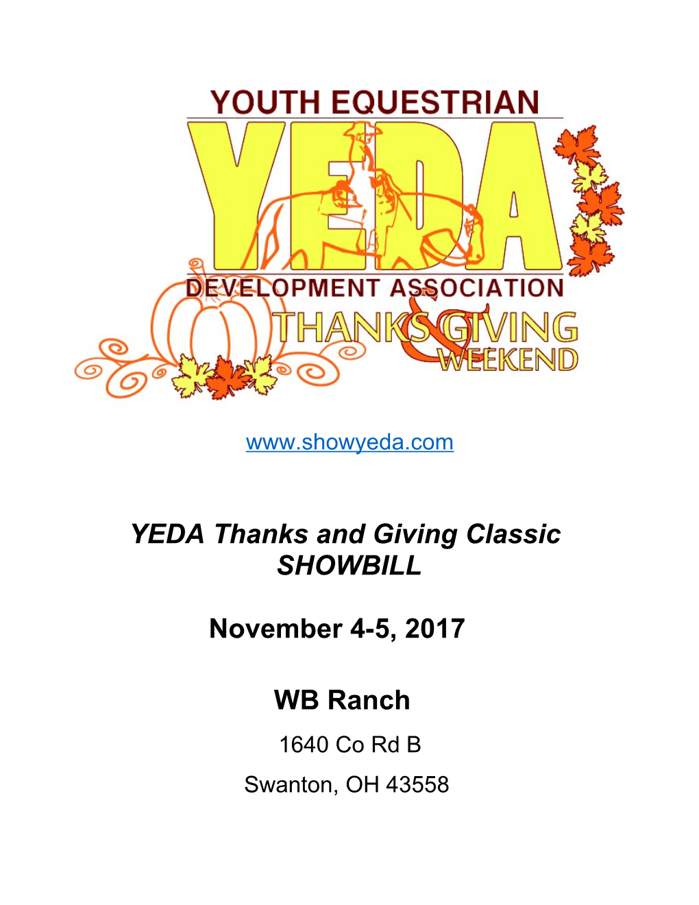 YEDA Thanks and Giving Classic
