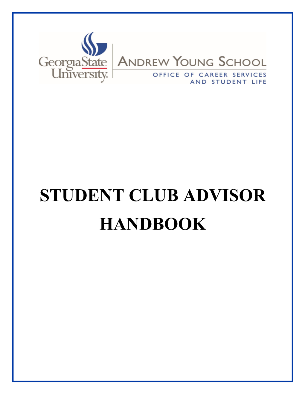 Student Club Advisor