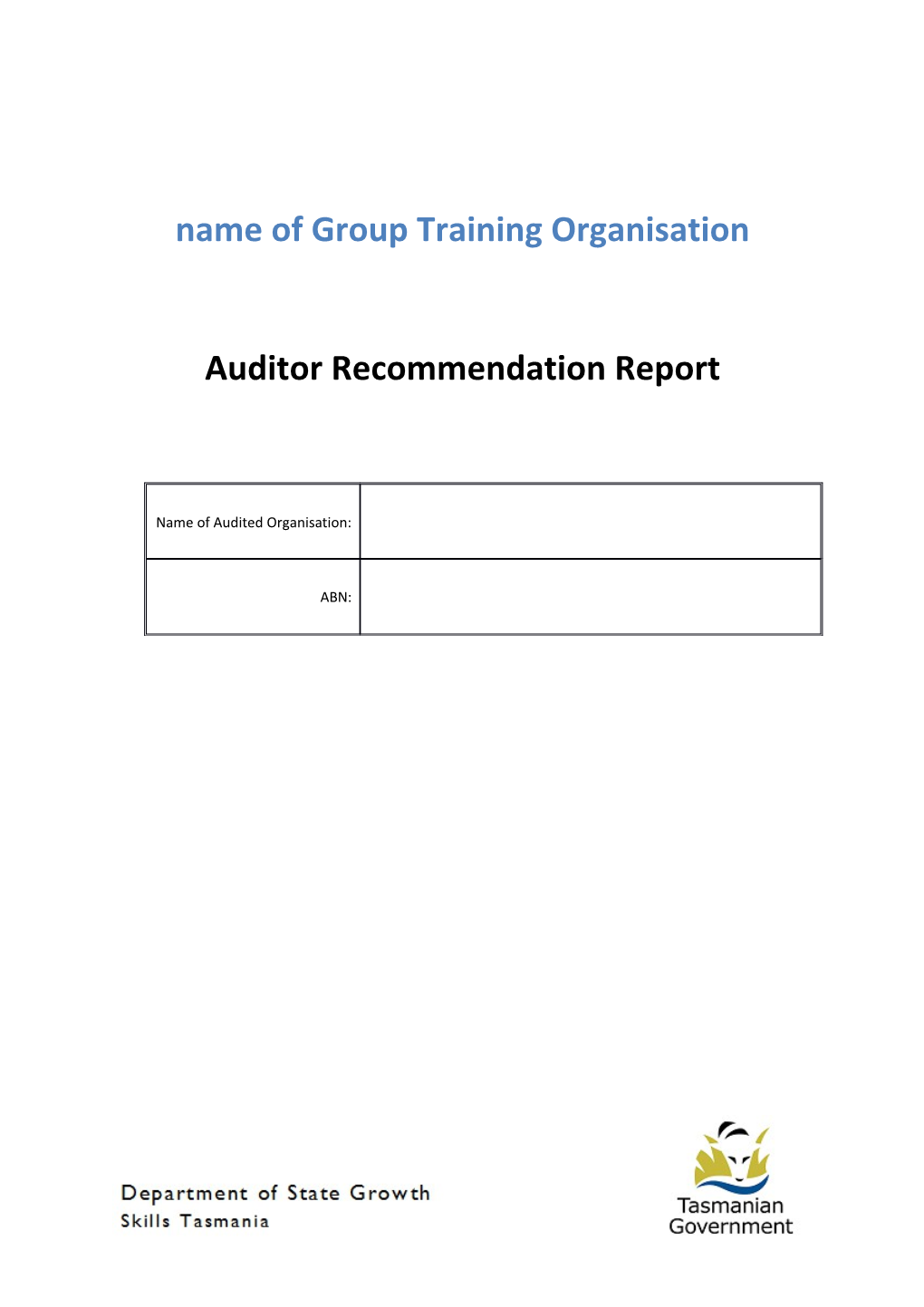 Group Employment Organisation Registration