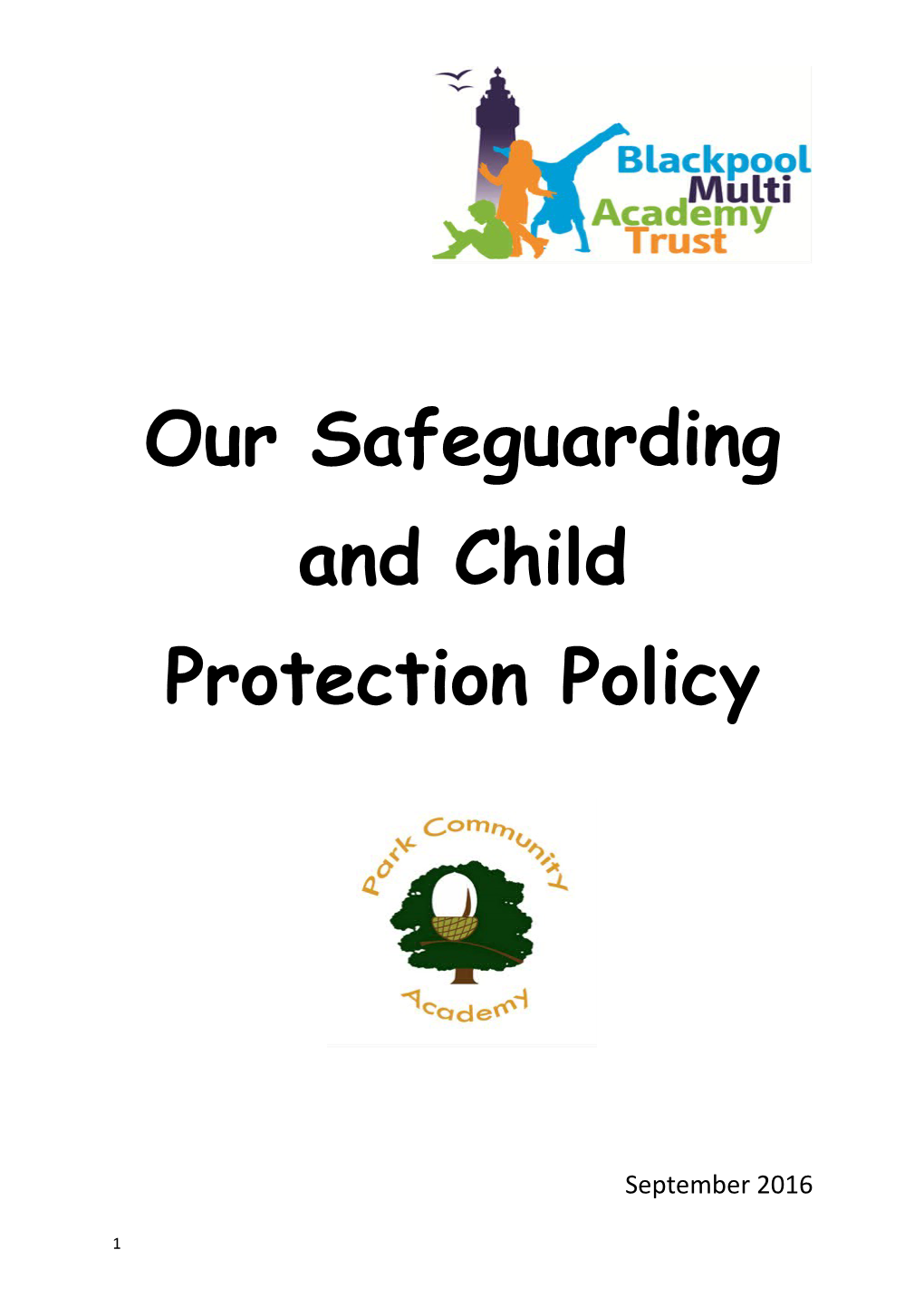 Our Safeguarding and Child Protection Policy