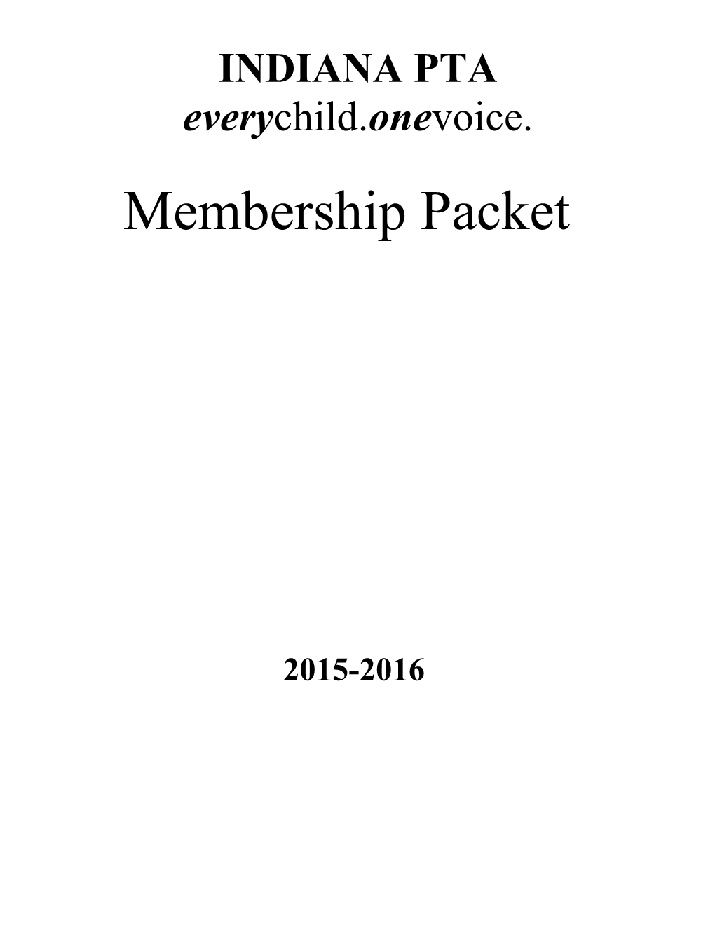Creating a Pta Membership Procedure Book