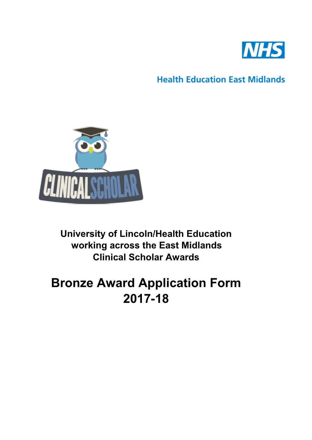 University of Lincoln/Health Education Working Across the East Midlands