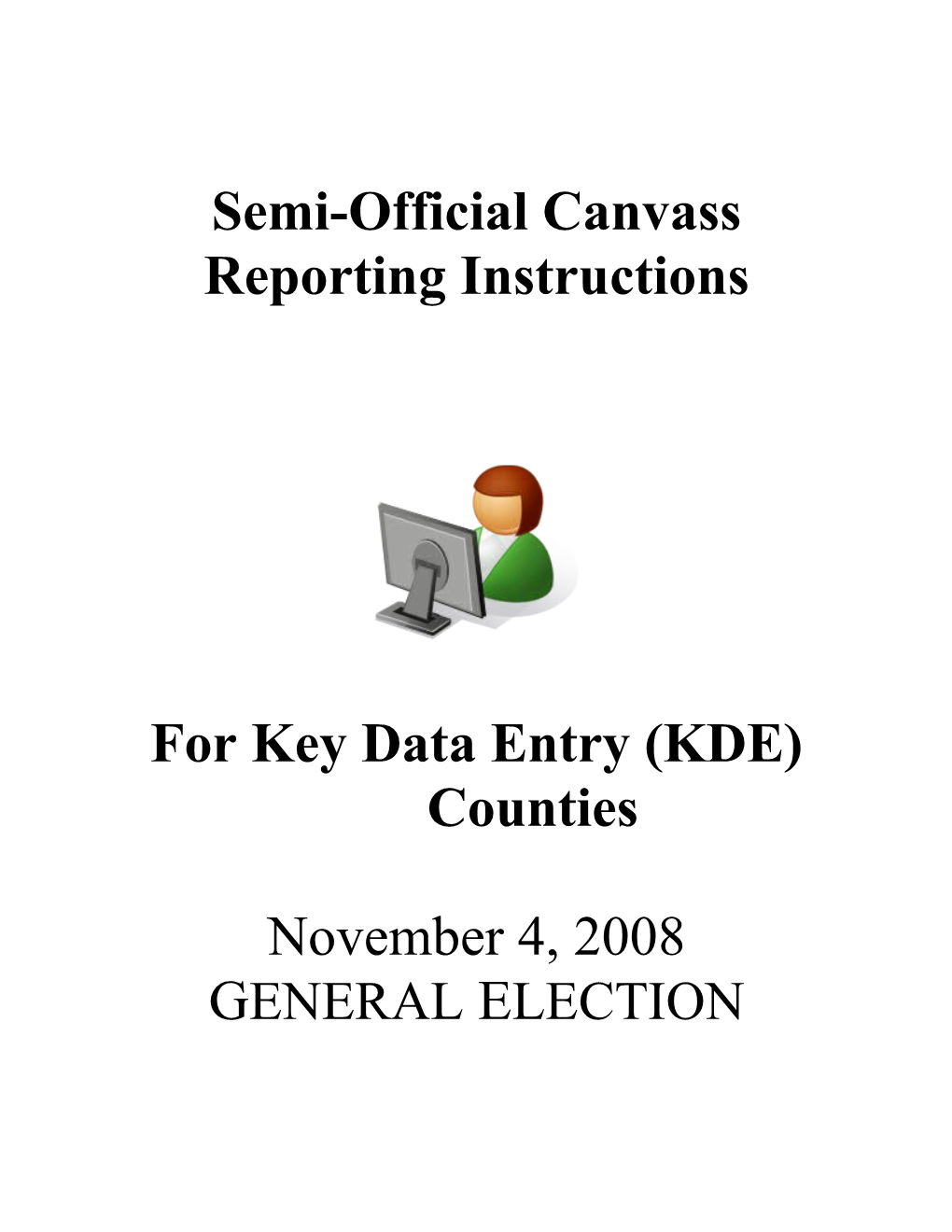 Phone Number to Use for the November 3, 1998 General Election