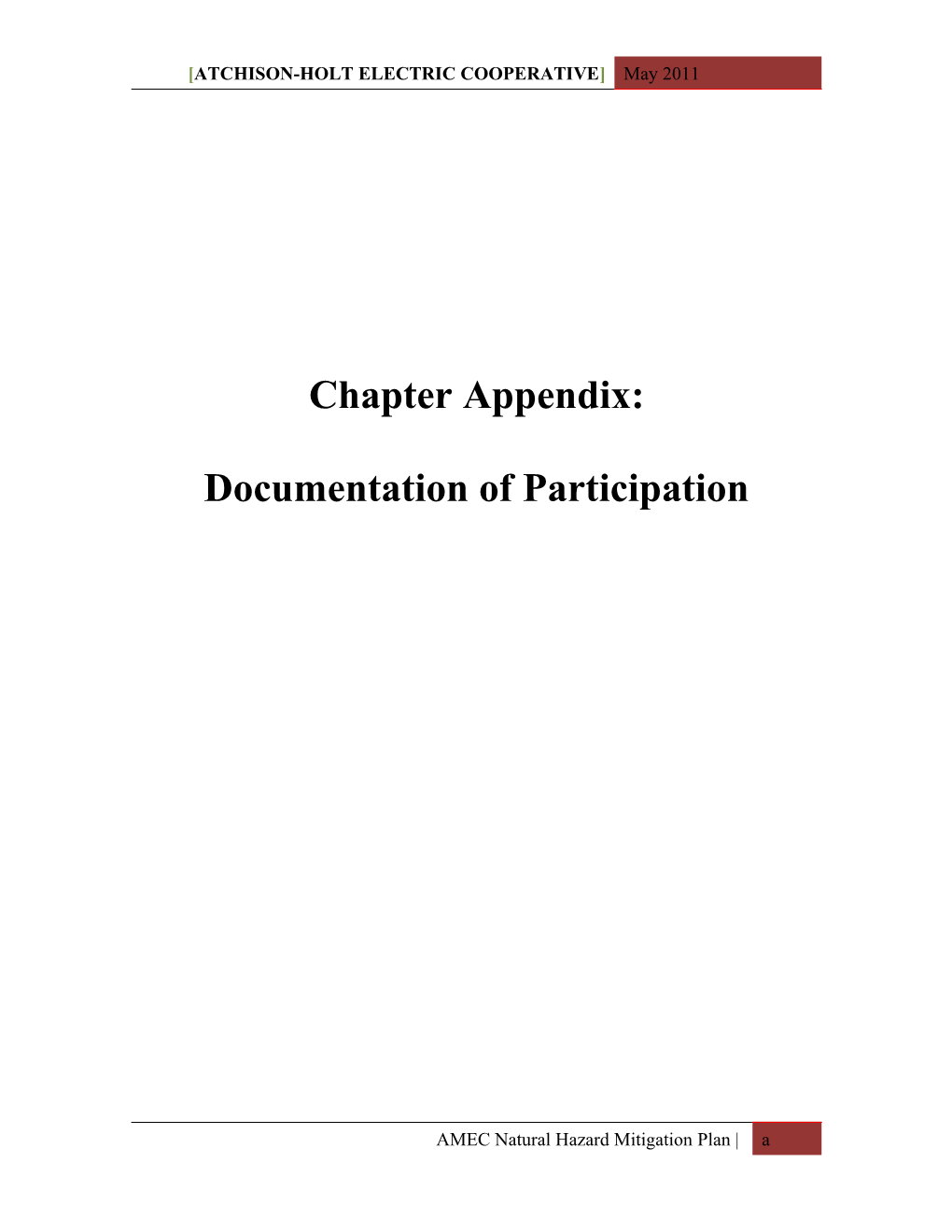 Chapter Appendix